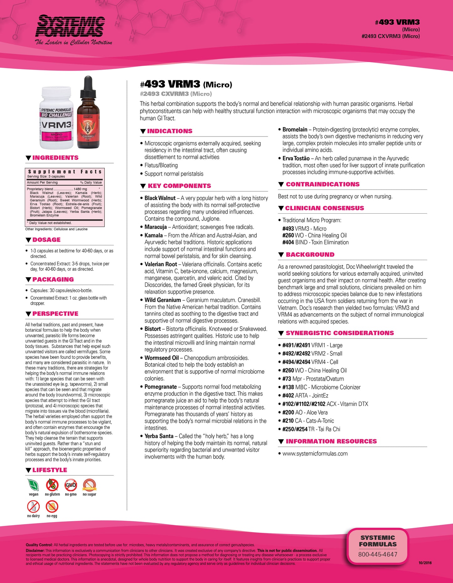 VRM3 Micro by Systemic Formulas