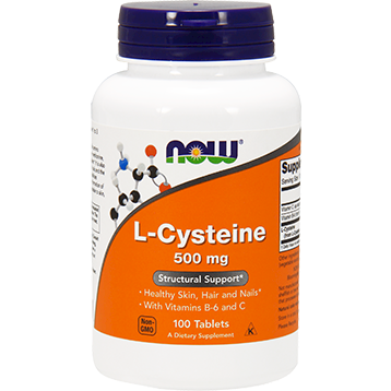 L-Cysteine 500 mg 100 tabs by NOW