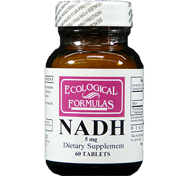 NADH 5 mg 60 tabs by Ecological Formulas