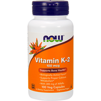 Vitamin K-2 100 mcg 100 vegcaps by NOW
