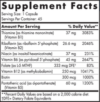 Vitamin B Complex 45 vegcaps by Nordic Naturals