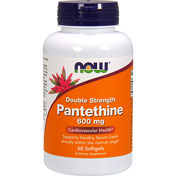 Pantethine 600 mg 60 softgels by NOW