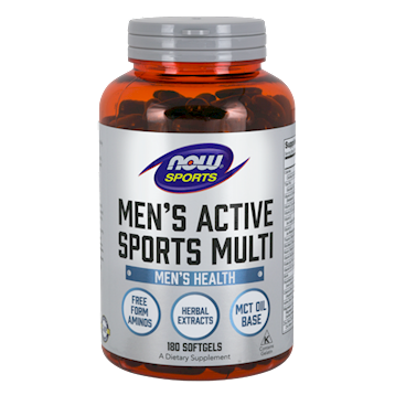 Men's Active Sports Multi 180 softgels by NOW