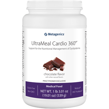 UltraMeal Cardio 360o® Pea/Rice Chocolate (14 servings) [Medical Food] by Metagenics