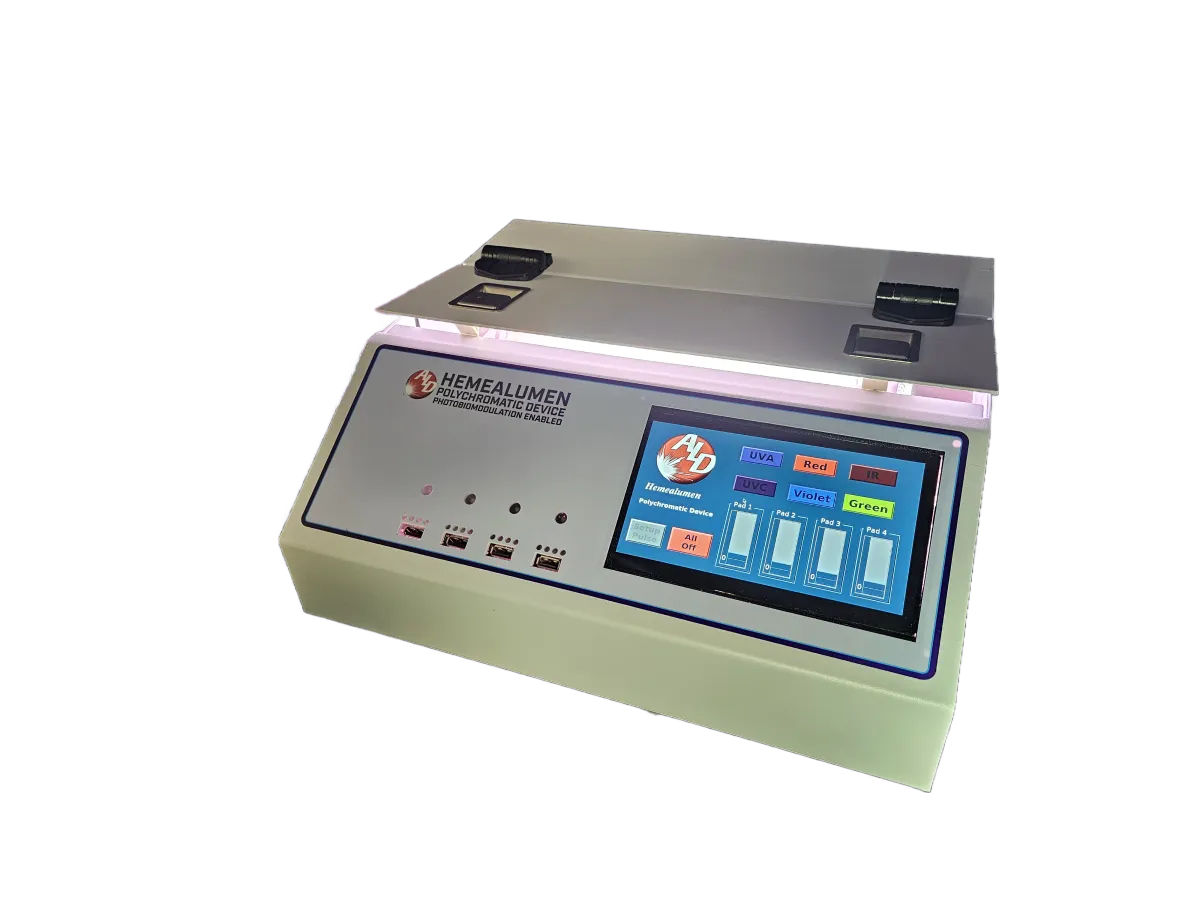 Hemealumen TS: Revolutionary Polychromatic Photobiomodulation System