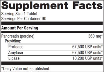 SpectraZyme® Pan 9x 90 T by Metagenics