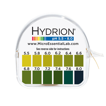 pH Hydrion Papers (5.5-8.0) 1 roll