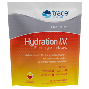 Hydration I.V. Elect Drink 16 pckts by Trace Minerals by Trace Minerals Research