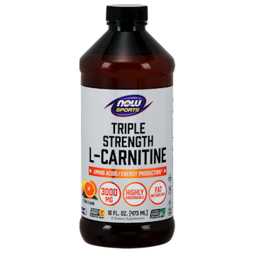 Liquid L-Carnitine 3000 mg 16 fl oz by NOW