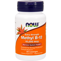 Methyl B-12 10,000 mcg 60 lozenges by NOW