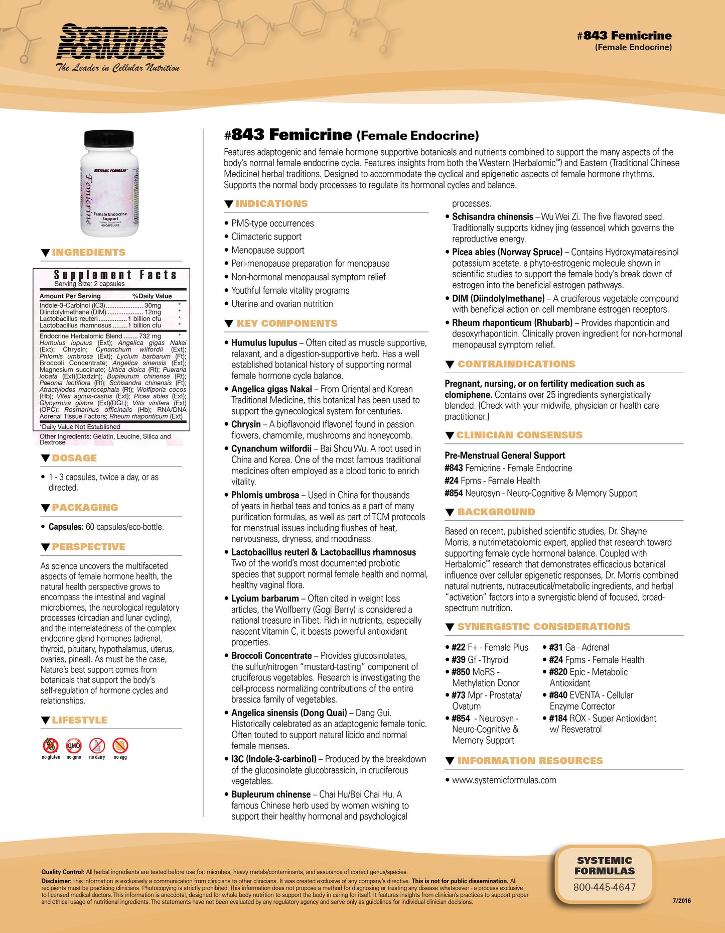 Femicrine by Systemic Formulas