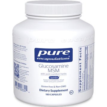 Glucosamine MSM w/Joint Comfort 180vcaps by Pure Encapsulations