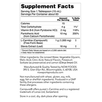 L-Carnitine 1000 mg Liquid 32 oz by NOW