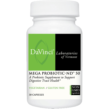 Nondairy Mega Probiotic 50 30 caps by DaVinci Laboratories
