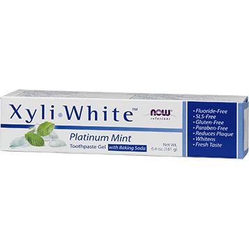 XyliWhite Toothpaste Platinum Mnt 6.4 oz by NOW