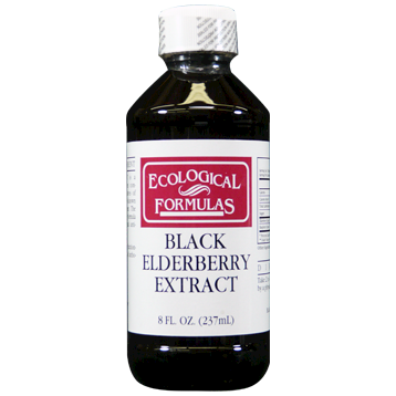 Black Elderberry Extract 8 oz by Ecological Formulas