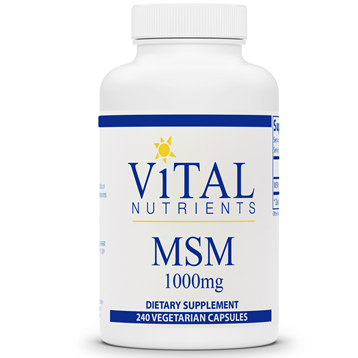 MSM 1000 mg 240 vegcaps by Vital Nutrients