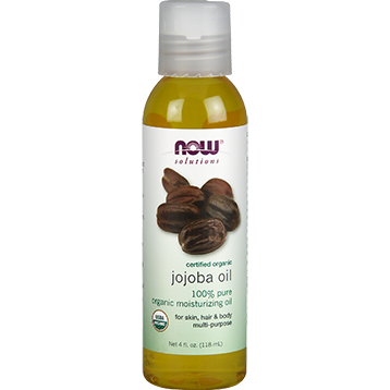 Organic Jojoba Oil 4 oz by NOW