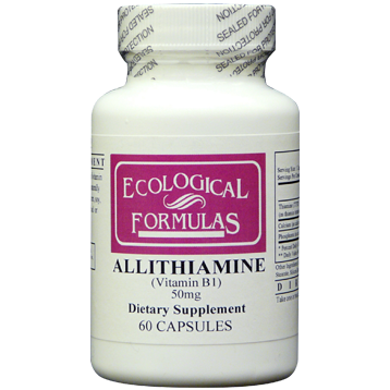 All Thiamine (Vitamin B1) 50 mg 60 caps by Ecological Formulas