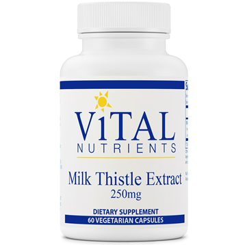 Milk Thistle Extract 250mg 60vcaps by Vital Nutrients