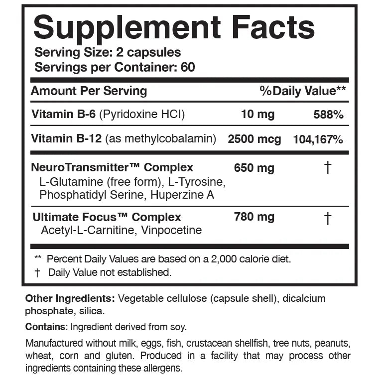 CogniCare 120 caps by Research Nutritionals