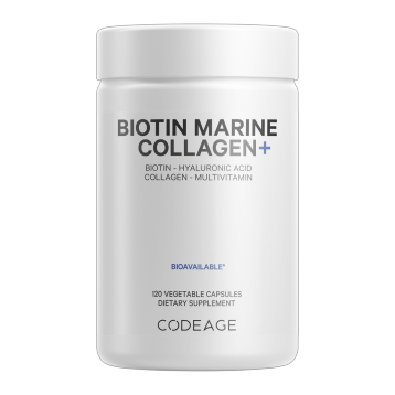Biotin Marine Collagen+HA+Vit C 120 caps by Codege