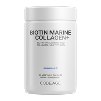 Biotin Marine Collagen+HA+Vit C 120 caps by Codege