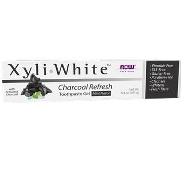 XyliWhite Char Toothpaste 6.4 oz by NOW