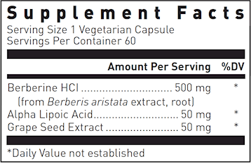 Berberine Balance 60 vegcaps