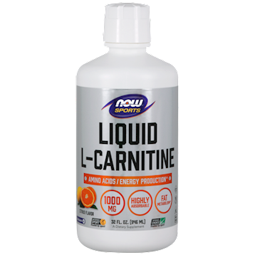 L-Carnitine 1000 mg Liquid 32 oz by NOW