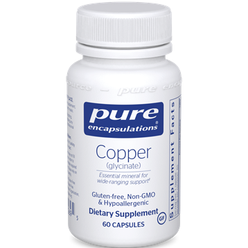 Copper (glycinate) 2 mg 60 vcaps by Pure Encapsulations