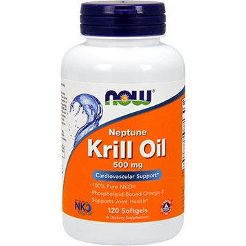 Neptune Krill Oil 500 mg 120 softgels by NOW