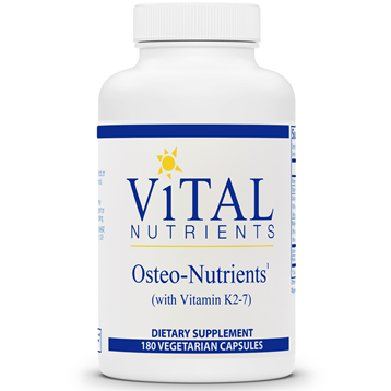 Osteo-Nutrients (w Vit K2-7) 180 vegcaps by Vital Nutrients