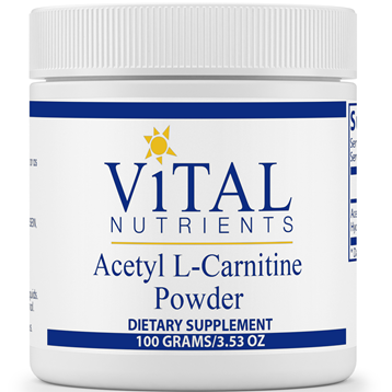 Acetyl L-Carnitine Powder 100 grams by Vital Nutrients