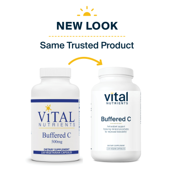 Buffered C 500 mg 220 vegcaps by Vital Nutrients