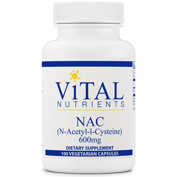 NAC 600 mg 100 vegcaps by Vital Nutrients