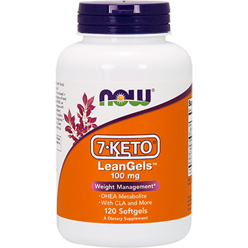 7-KETO LeanGels 100 mg 120 softgels by NOW