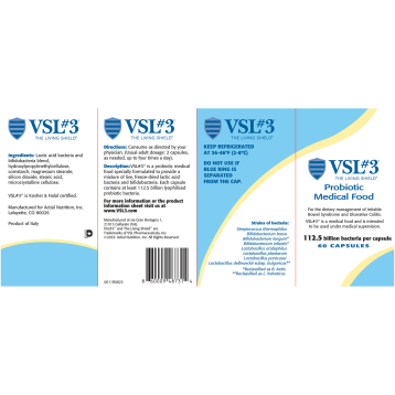 VSL#3® 112B CFU Capsules (60 ct) by VSL#3