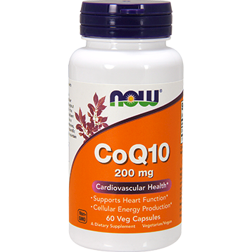 CoQ10 200 mg 60 vegcaps by NOW