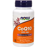 CoQ10 200 mg 60 vegcaps by NOW