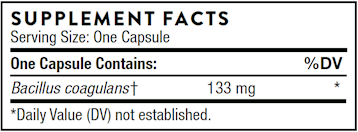 Bacillus Coagulans 60 vegcaps by Thorne