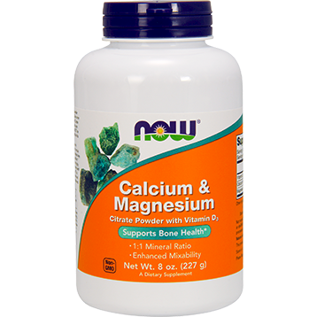 Calcium & Magnesium Powder 8 oz by NOW