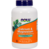 Calcium & Magnesium Powder 8 oz by NOW