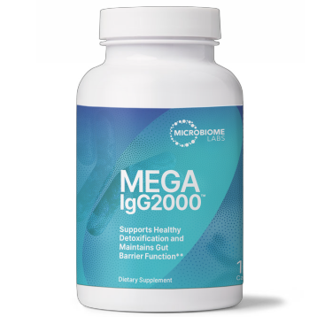 MegaIgG2000 Capsules 120 ct By Microbiome Labs by Living Well Today International