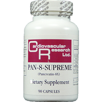 Pan-8-Supreme (Pancreatin-8X) 90 caps by Ecological Formulas