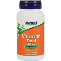 Valerian Root 500 mg 100 caps by NOW