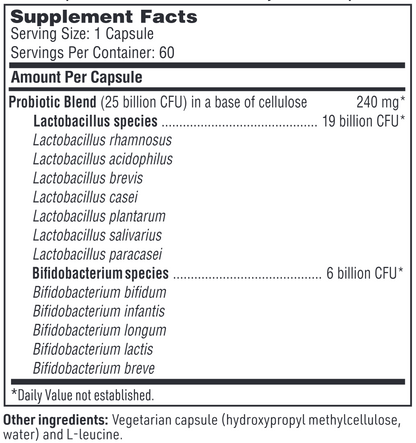 LactoPrime™ Plus 60 Capsules by Klaire Labs