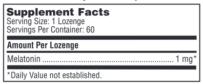 Melatonin Lozenge (1 mg)