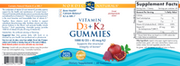 Vitamin D3 + K2 60 Gummies by Nordic Naturals