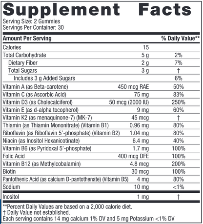 Women's Multivitamin 60 Gummies